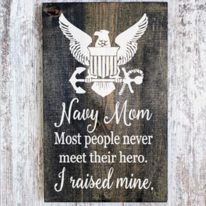 Navy Mom. Air Force Sign. Father&#39;s Day Gift. Mother&#39;s Day Gift. Navy Gift. Navy Academy