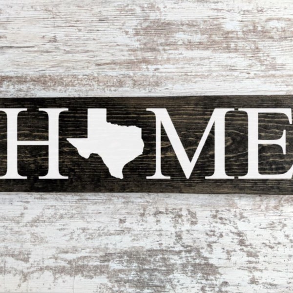 Texas Wood Sign - Etsy