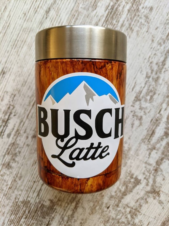 busch latte koozie