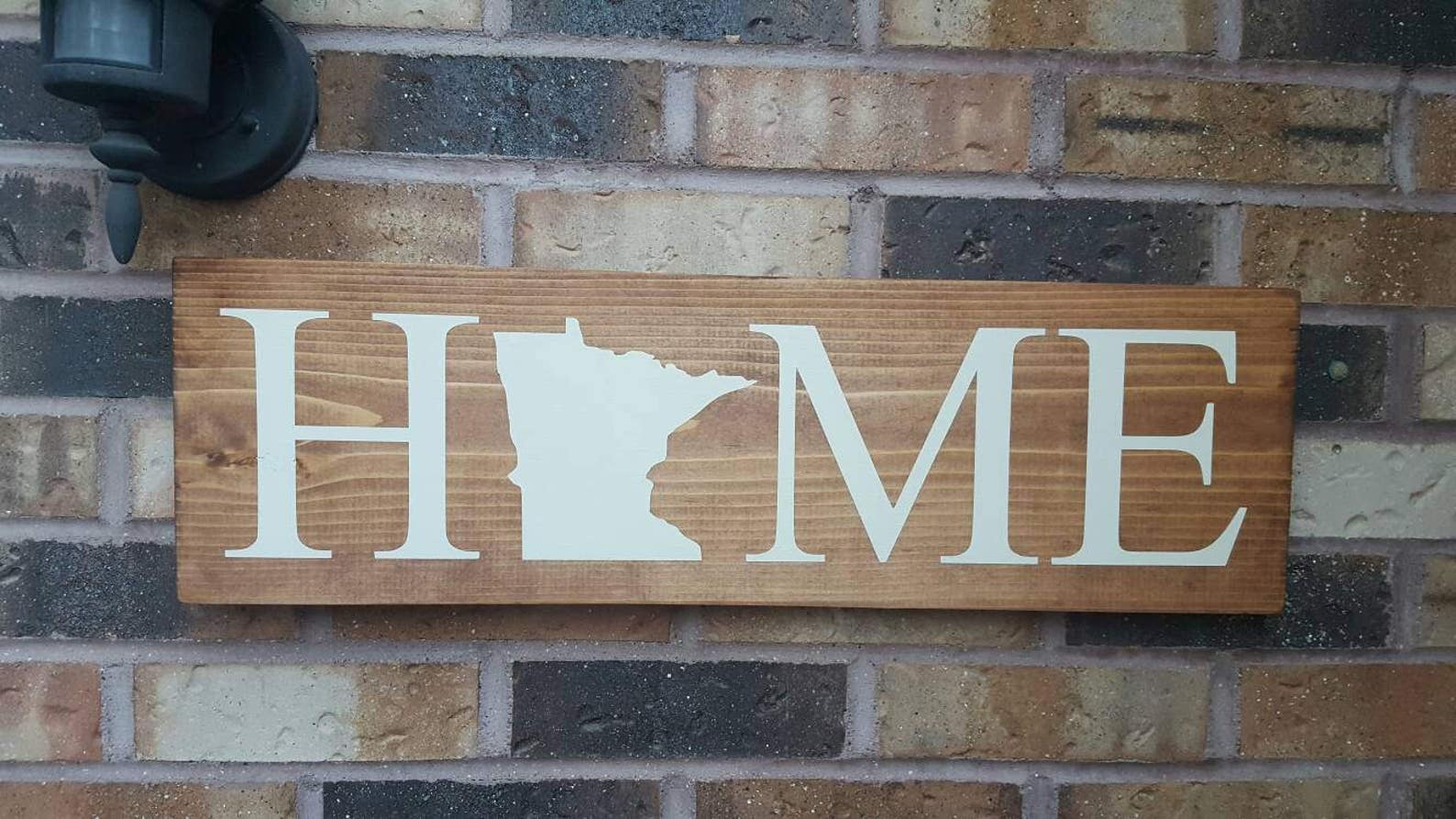 Minnesota Home Sign. Minnesota Home Decor. Minnesota Home Etsy