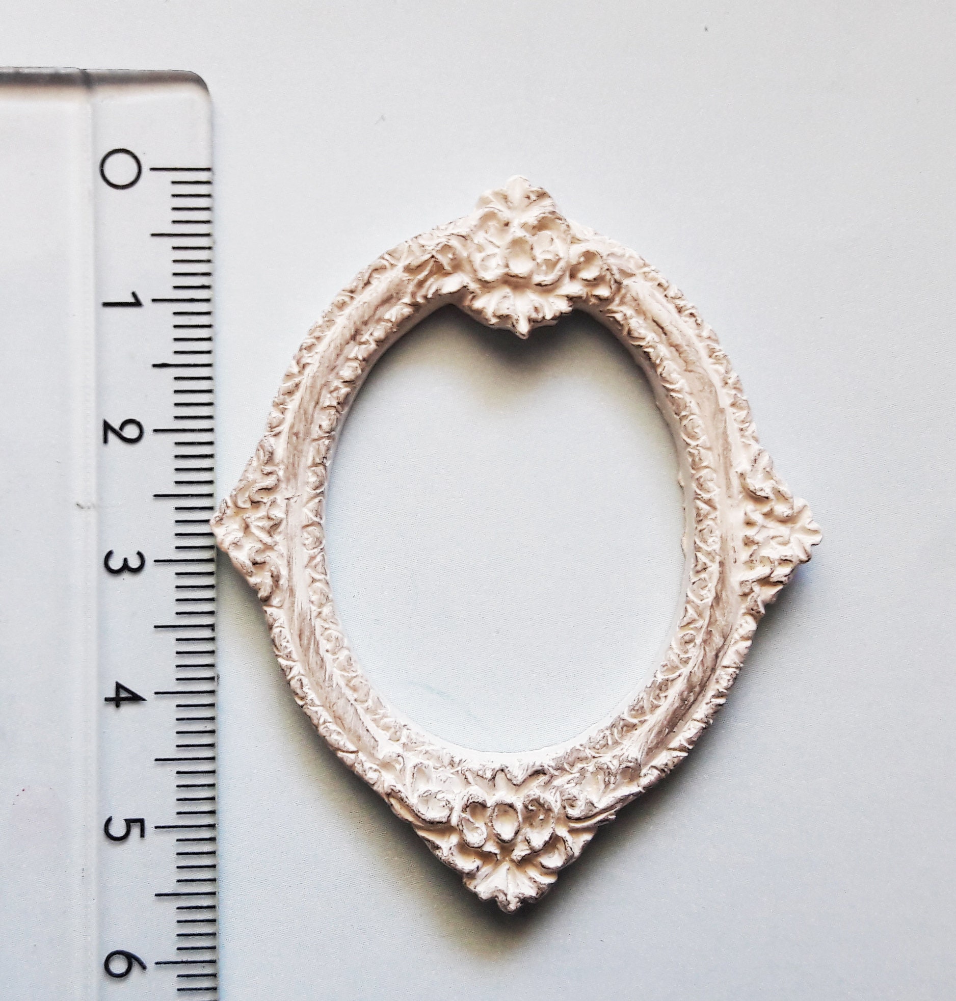 Vintage Photo Frame Mini Photo Frame Set of 5 Decorative Round Etsy