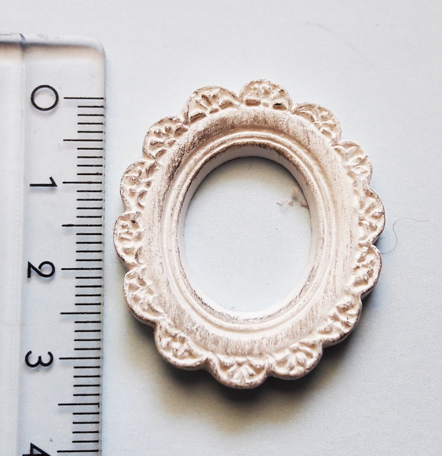 Vintage Photo Frame Mini Photo Frame Set of 5 Decorative Round Etsy