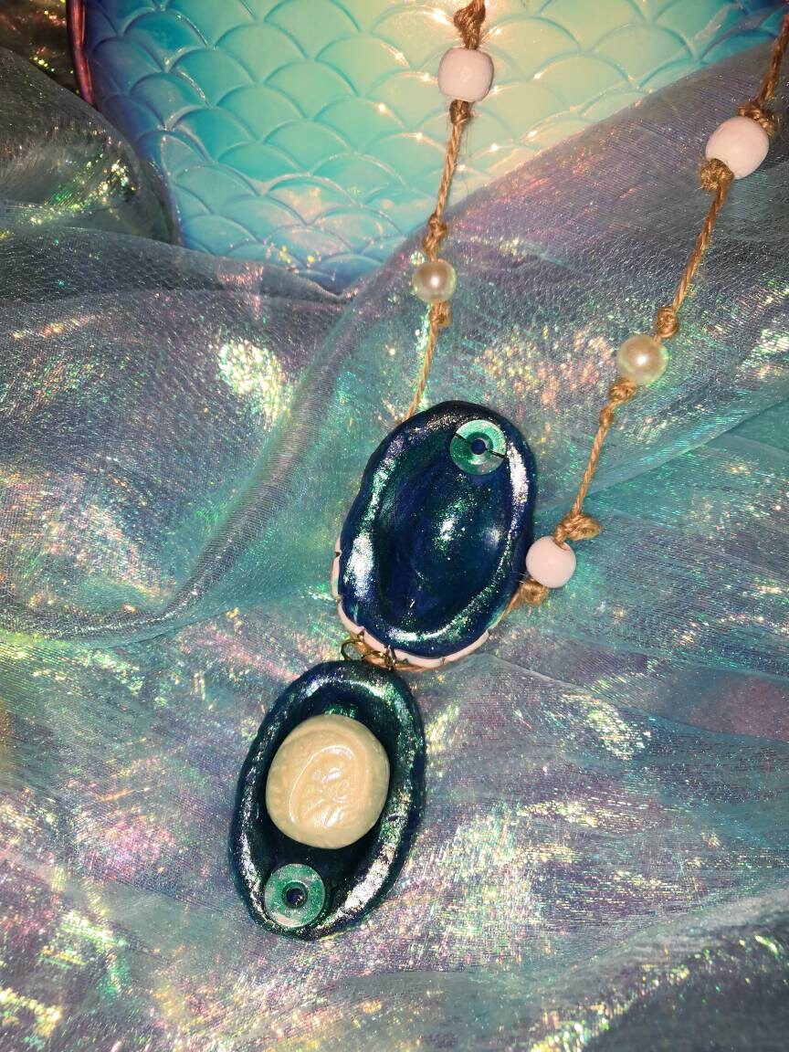 Moana Necklace Open/close With Heart of Te Fiti Etsy