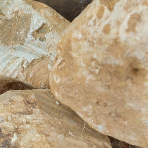 brown soapstone, 2 to 3 pieces, soft rock, soapstone for sculpting, soft stone, steatite stone, brazilian mineral, rock for carving
