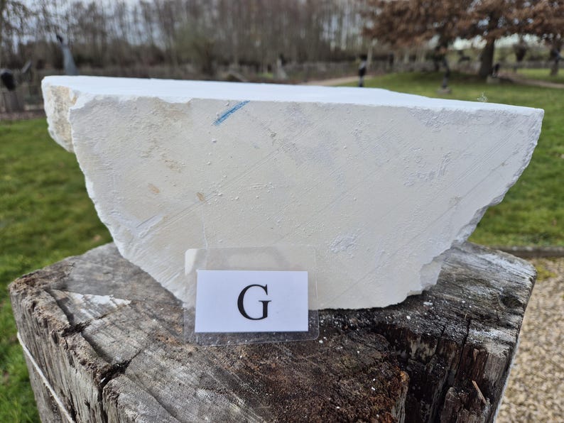 White Translucent Alabaster, Spanish Rock, White Translucent After ...