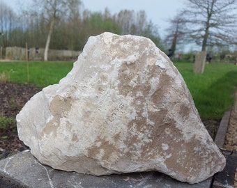 albast steen, stuk steen om te beeldhouwen,  wit transparante albast, 10 kg, 1 natuurlijke steen, medium hard, a-kwaliteit albast