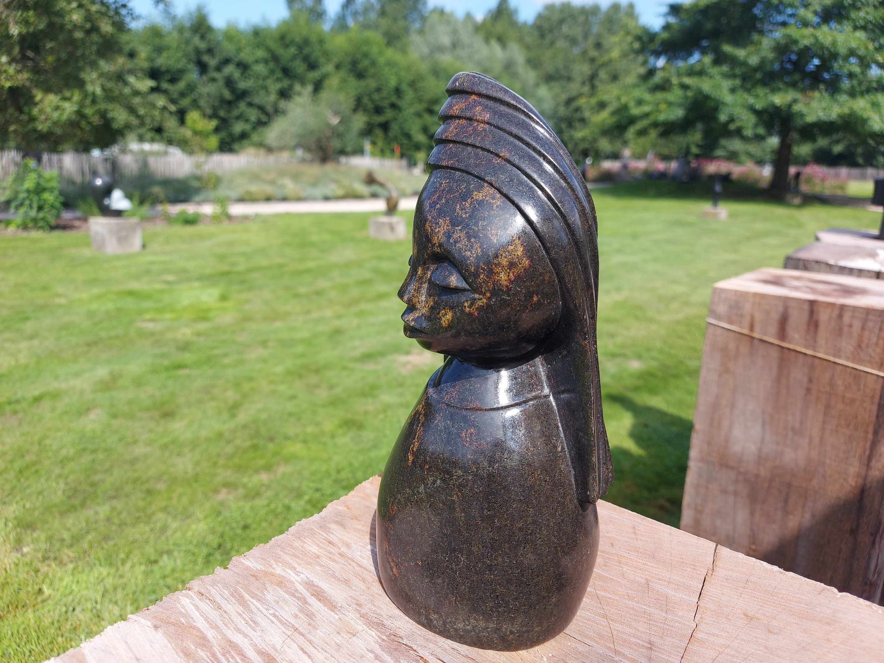 Shona art statue - Etsy 日本