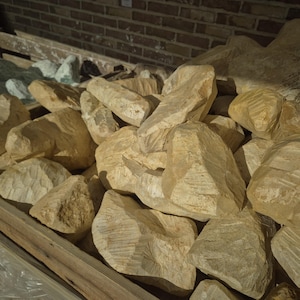 1 soft rock, soapstone for sculpting, 1 piece brown soft stone, steatite stone, brazilian mineral, rock for carving