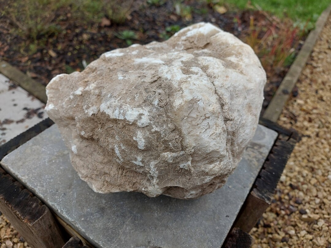 Alabaster Stone, Piece of Stone for Sculpting, White Transparent