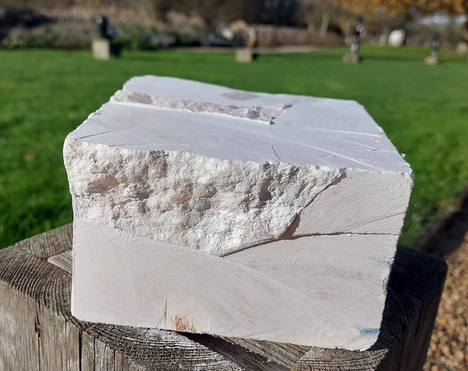 Alabaster Stone Piece of Stone for Sculpting Pink Alabaster Etsy