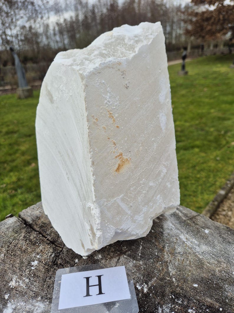 White Translucent Alabaster, Spanish Rock, White Translucent After ...
