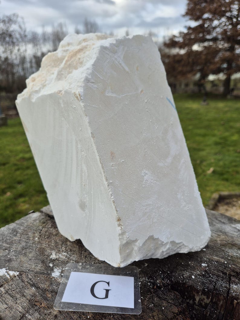 White Translucent Alabaster, Spanish Rock, White Translucent After ...
