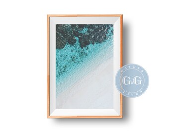 Coastal Print | Nautical Decor | Sea Art | Ocean Art | 8x10