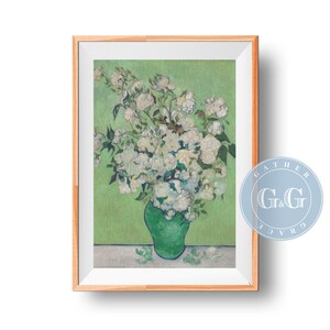 Roses by Vincent Van Gogh