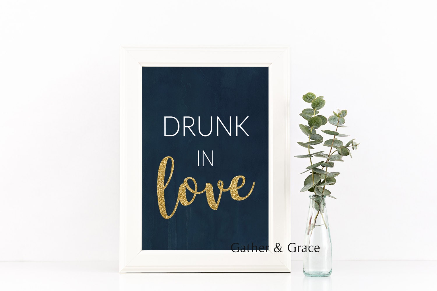 Drunk In Love Printable Wedding Printable Wedding Decor | Etsy