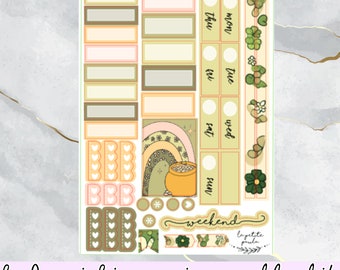 Lucky Day - Planner Sticker kit Bundle and set for HOBONICHI COUSIN A5, Jibun B6 and Wonderland B6, choose the planner, hobo cousi