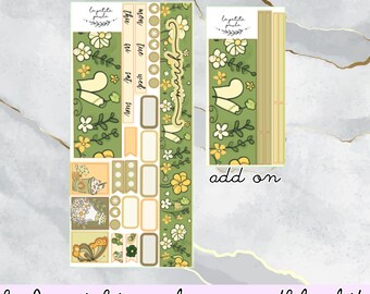 March monthly -  Lucky Day St Patricks - Hobonichi weeks  - Planner Sticker kit for monthly views for hobo weeks and fauxhobo, kit st pats