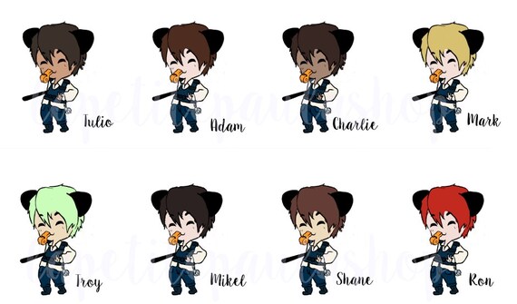 Bonfire smores C41 I Chibi girl I Doodle I Kawaii I Doll I Hand made I Choice of skin and hair I Functional I Custom I Hand drawn