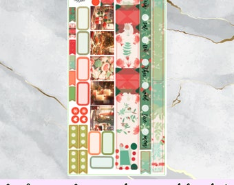 Downtown Christmas - Hobonichi Weeks Kit - HB65 - Hobonichi weken sticker kit, stickerset, functioneel planner decor voor hobo en fauxhobo