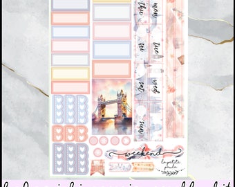 Afternoon tea - Planner Sticker kit Bundel en set voor HOBONICHI COUSIN A5, Jibun B6 en Wonderland B6, kies de planner, hobo cousi