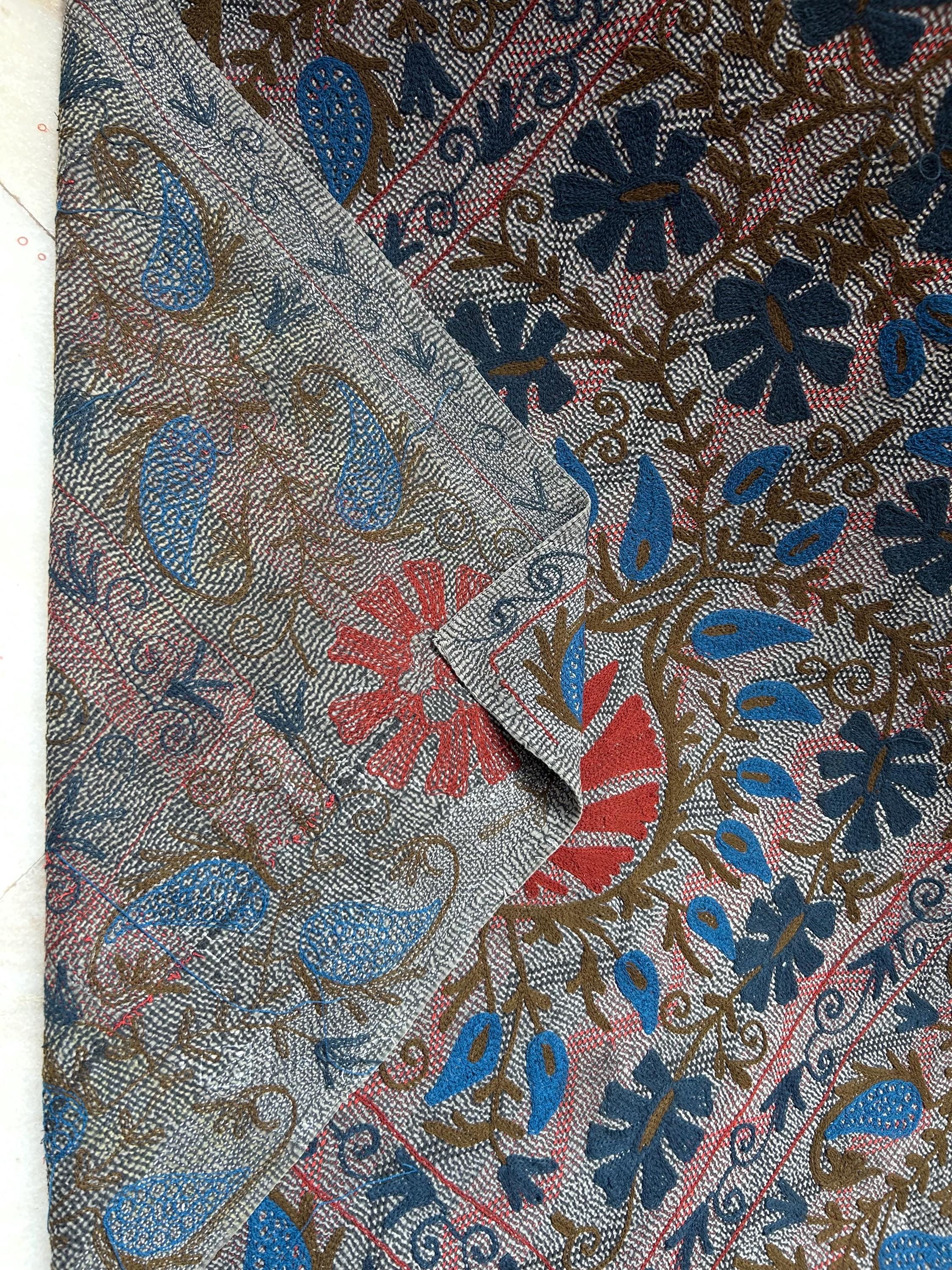 スザニ刺繍ヴィンテージカンタキルト by artisanofrajasthan R113