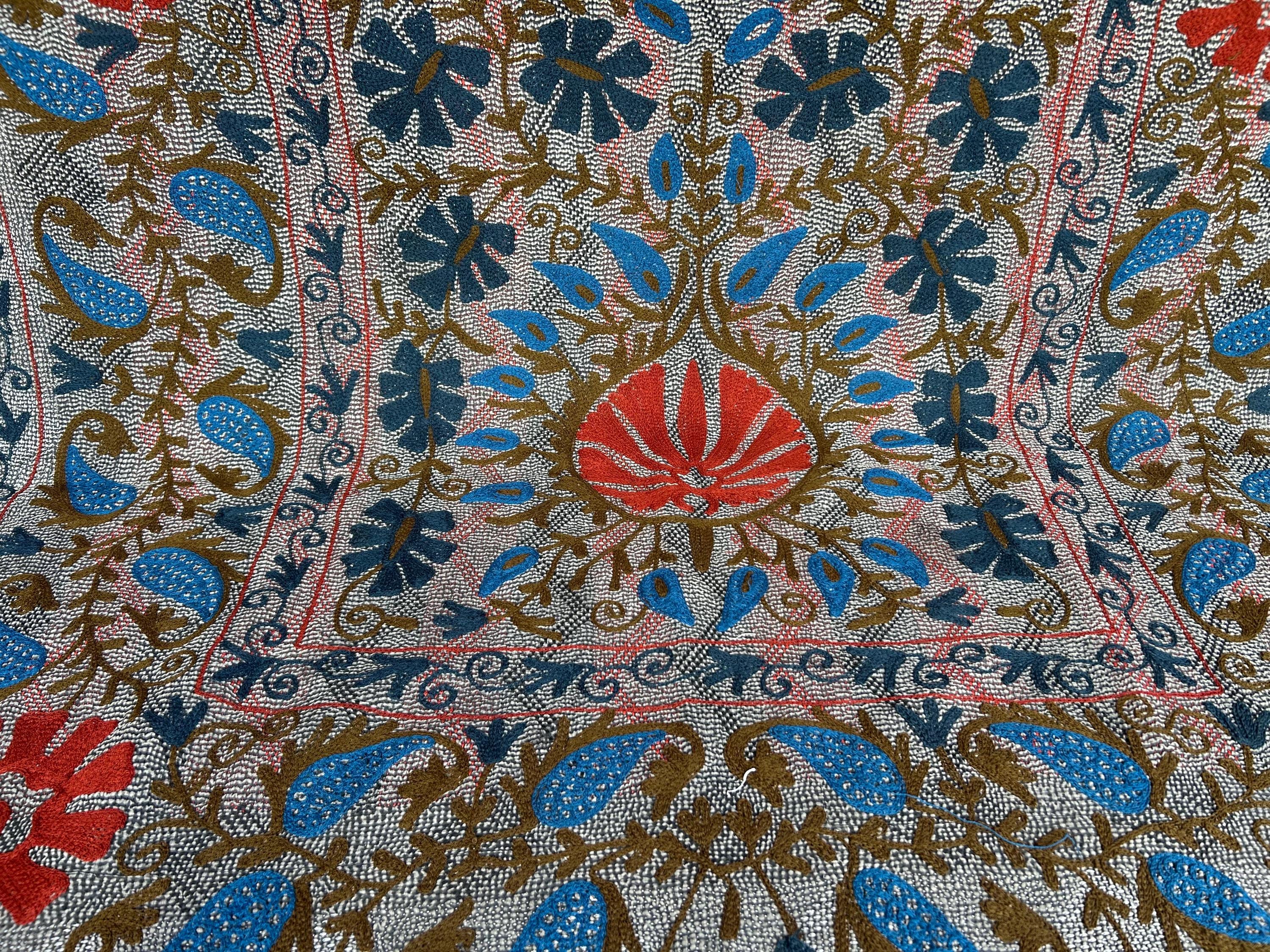 スザニ刺繍ヴィンテージカンタキルト by artisanofrajasthan R113