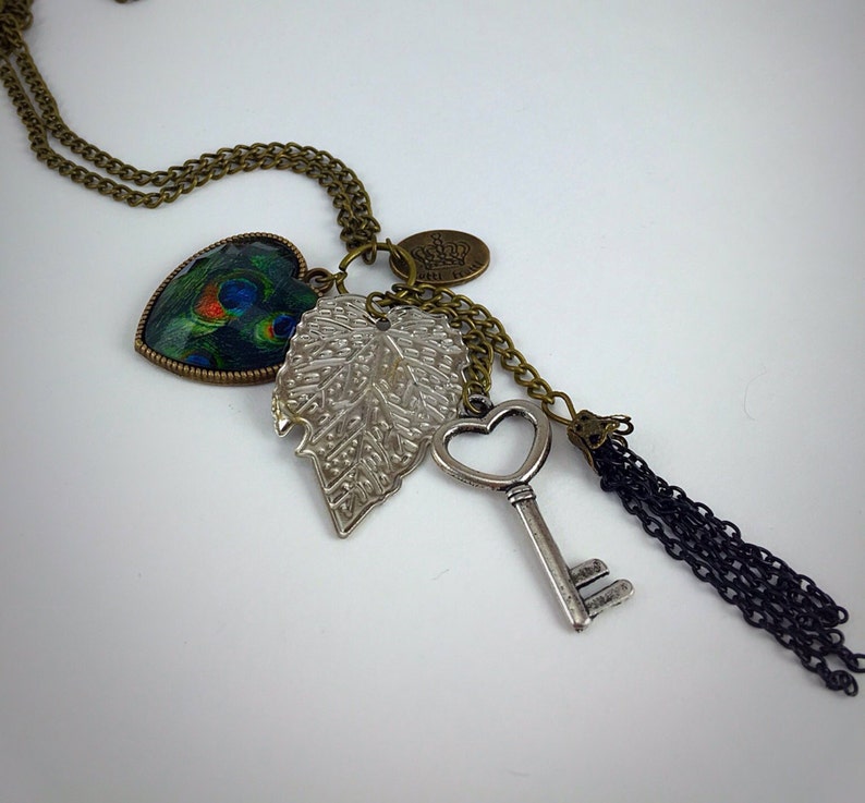 Funky Chunky Charm Necklace