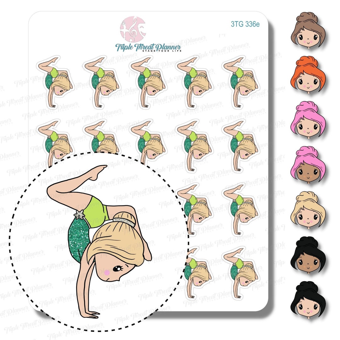 Dance Stickers Acro - Etsy