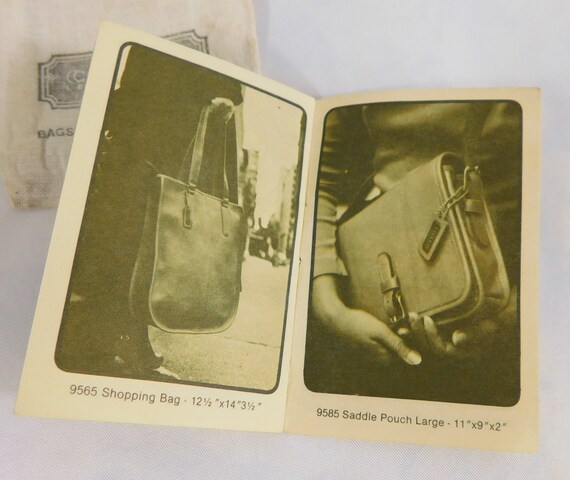 how to take care of vintage coach purse