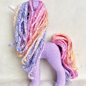 Comet the Unicorn Rainbow Unicorn Rainbow Pony image 2