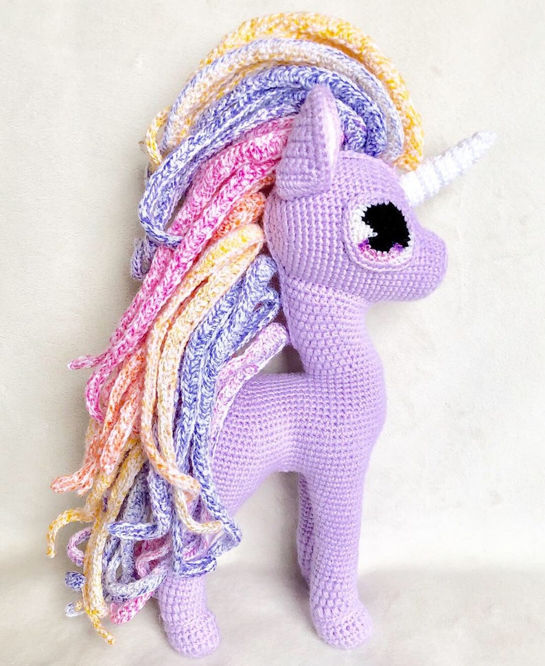 Comet the Unicorn Rainbow Unicorn Rainbow Pony image 5