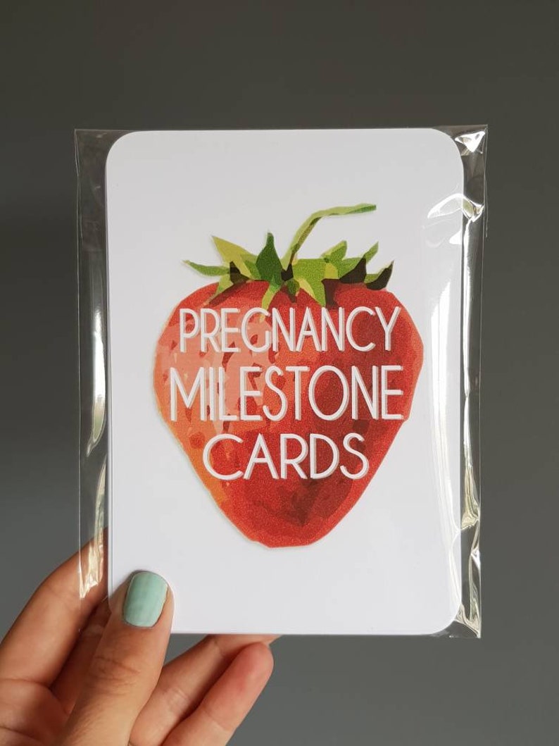 Pregnancy Milestone bump comparison cards photo prop pregnancy gift image 4