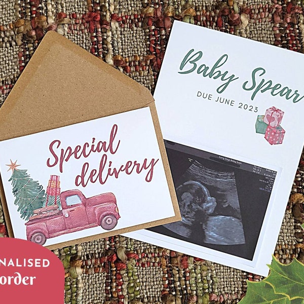 Pregnancy Announcement Cards Etsy UK