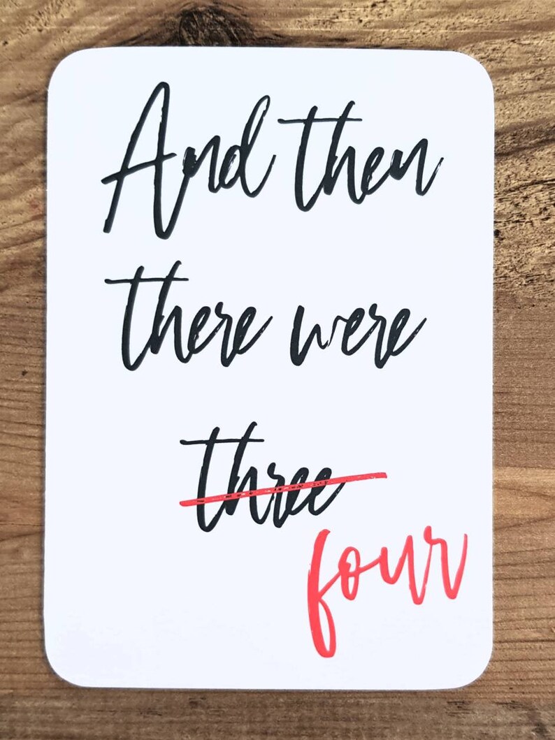 Twin Pregnancy Announcement cards Baby announcement photo prop multiple births flat lay instagram