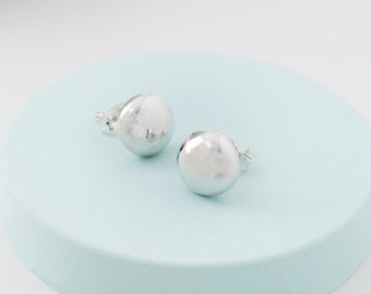Boucles d'oreilles en argent sterling brillant