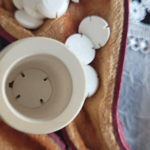 25 PCS Universal High Absorbent Natural Block Meerschaum Bowl Filter Fit for All pipe sizes
