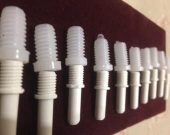 Lot of 22  pieces Meerschaum teflon delrin Screws for Meerschaum Pipe Repair