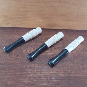 3 Zigarettenspitzen für reguläre (8 MM) Zigaretten Block Meerschaum Handmade Kapw9