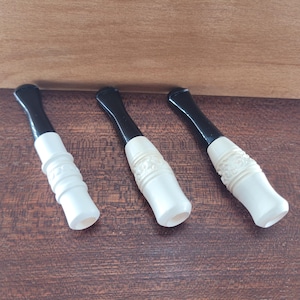 3 Zigarettenspitzen für reguläre (8 MM) Zigaretten Block Meerschaum Handmade Capw6