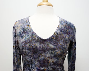 Sustainable Clothing, Sustainable Clothing Women, Tie Dye Shirt, Womens Tie Dye Clothing, Hand Dyed Shirt, Hand Dyed Stop, Boho Clothing