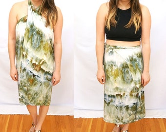 Tie Dye Sarong, Tie Dyed Sarong, Tie Dye Beach Sarong, Sarong Pareo, Sarong Wrap Skirt, Tie Dye Halter Dress, Sarong Beach Wrap