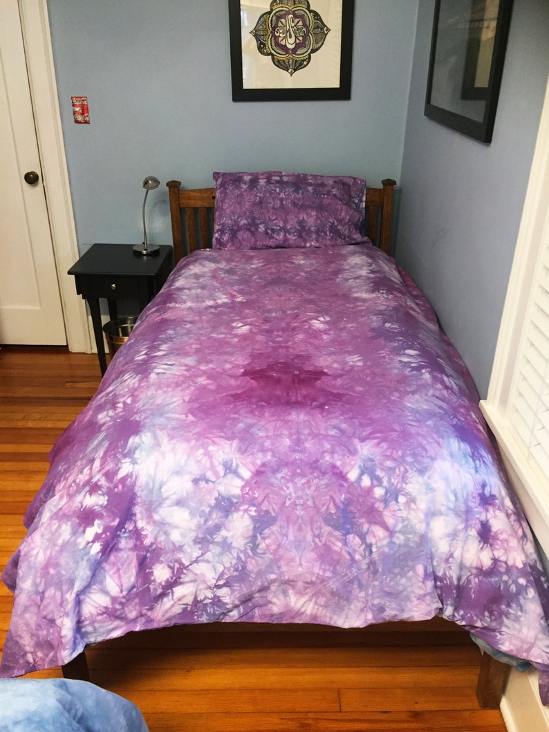 Duvet Cover Tie Dye Duvet twin sheet set bedroom decor | Etsy