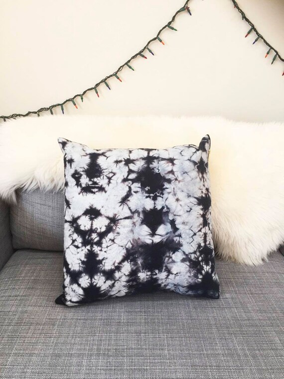 Throw Pillow Pillowcase Decorative Pillow Hand Dyed Pillow Etsy