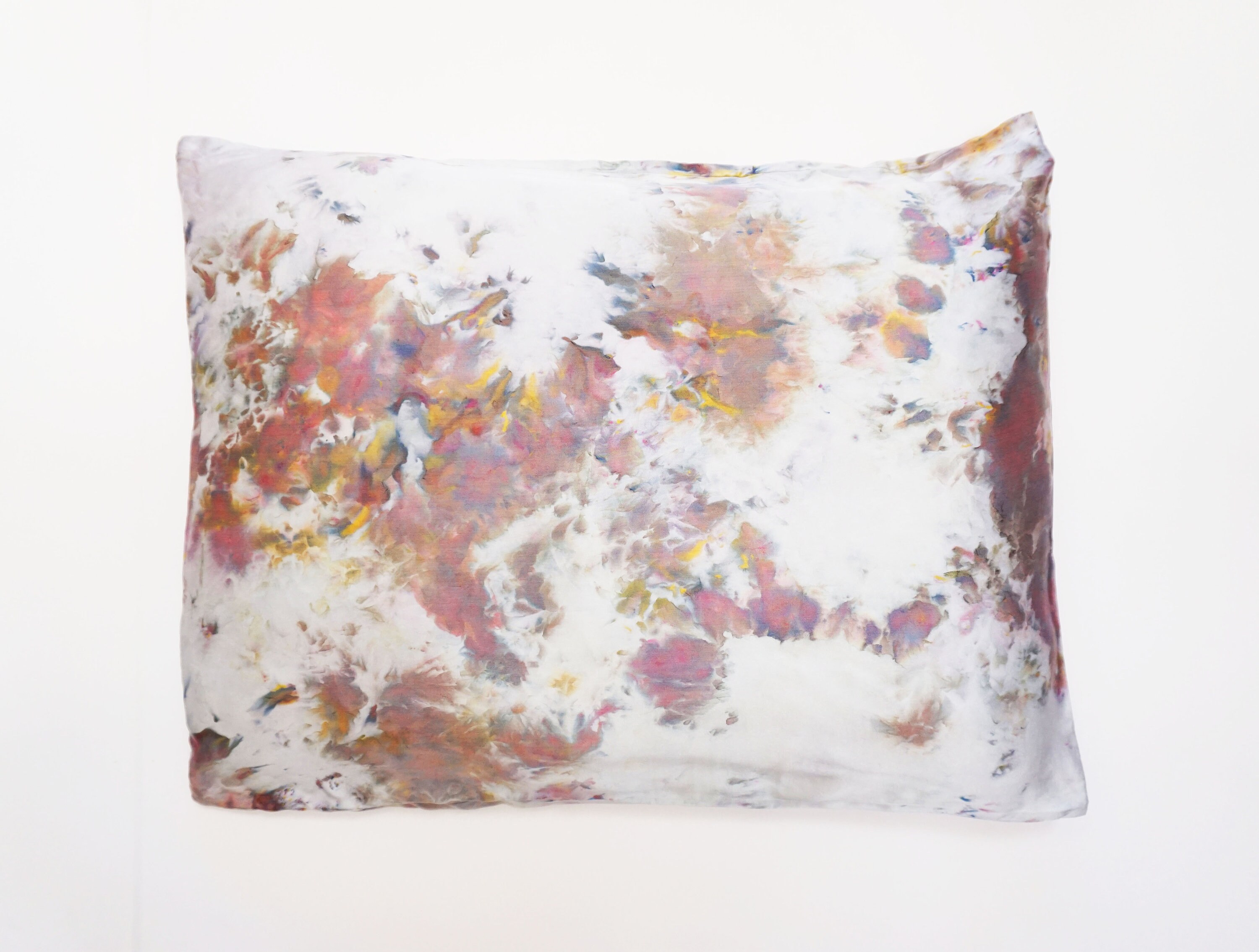 Tie Dye Silk Pillowcase Standard Tie Dye Silk Pillowcase Etsy