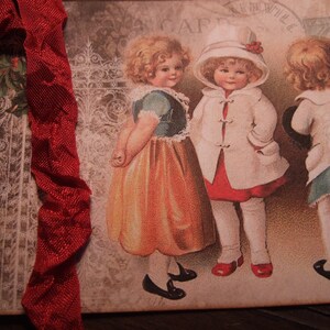 Tag Primitive - TRE cartoline natalizie ispirate al vintage - Ricordo