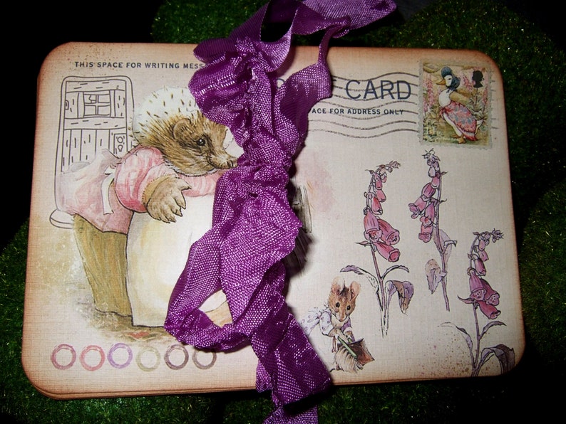 FOUR Beatrix Potter Peter Rabbit Postcards Art Mail Place - Etsy