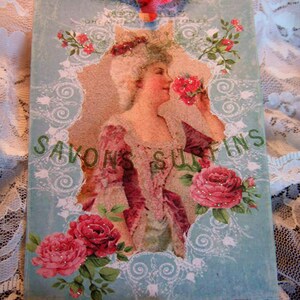 CUATRO Etiquetas de Regalo Shabby Chic ~ Etiquetas de Regalo de María Antonieta, Etiquetas de Regalo de María Antonieta Les Jardins du Versailles