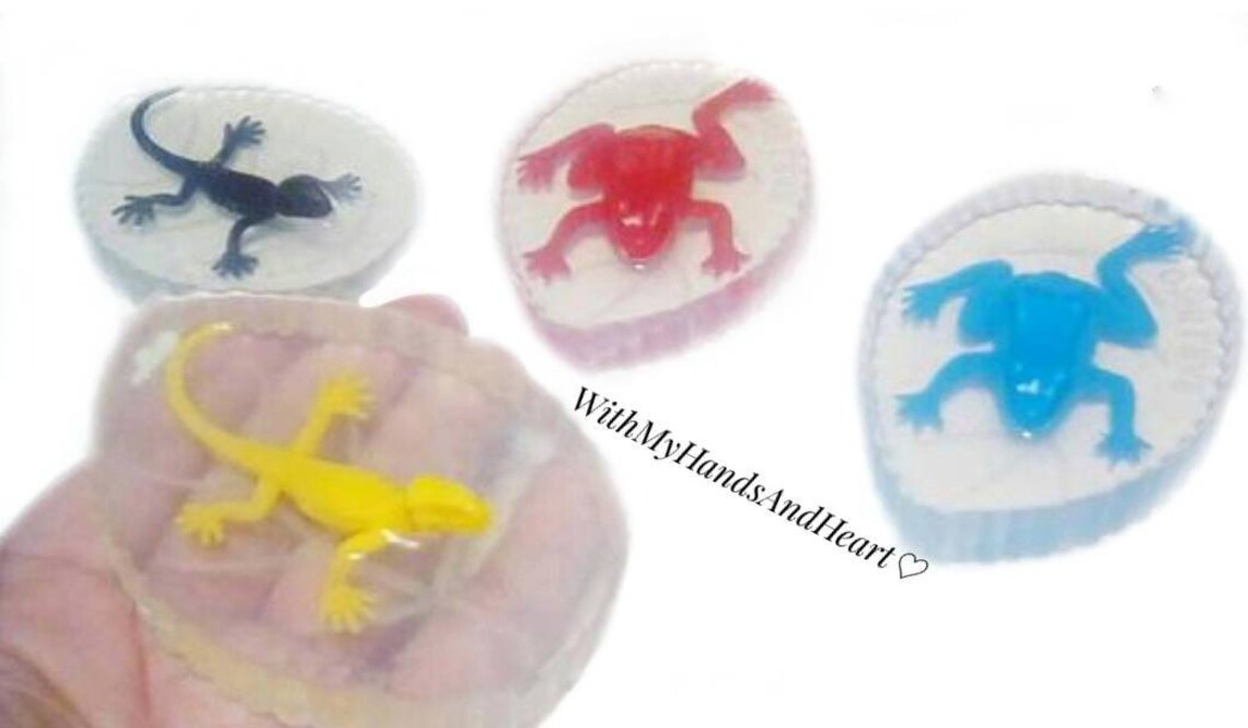 Lizard Toy in Soap Lizard Party Favors Unscented and Etsy
