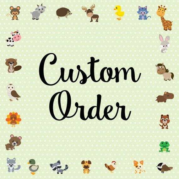 Custom Clip Art Order | Etsy