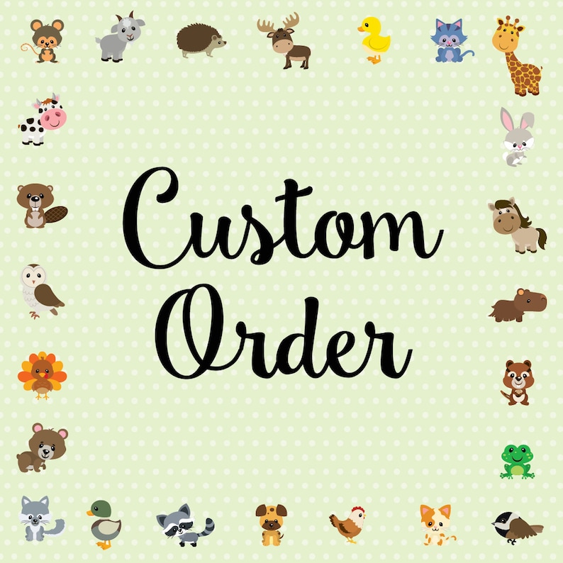 Custom Clip Art Order - Etsy